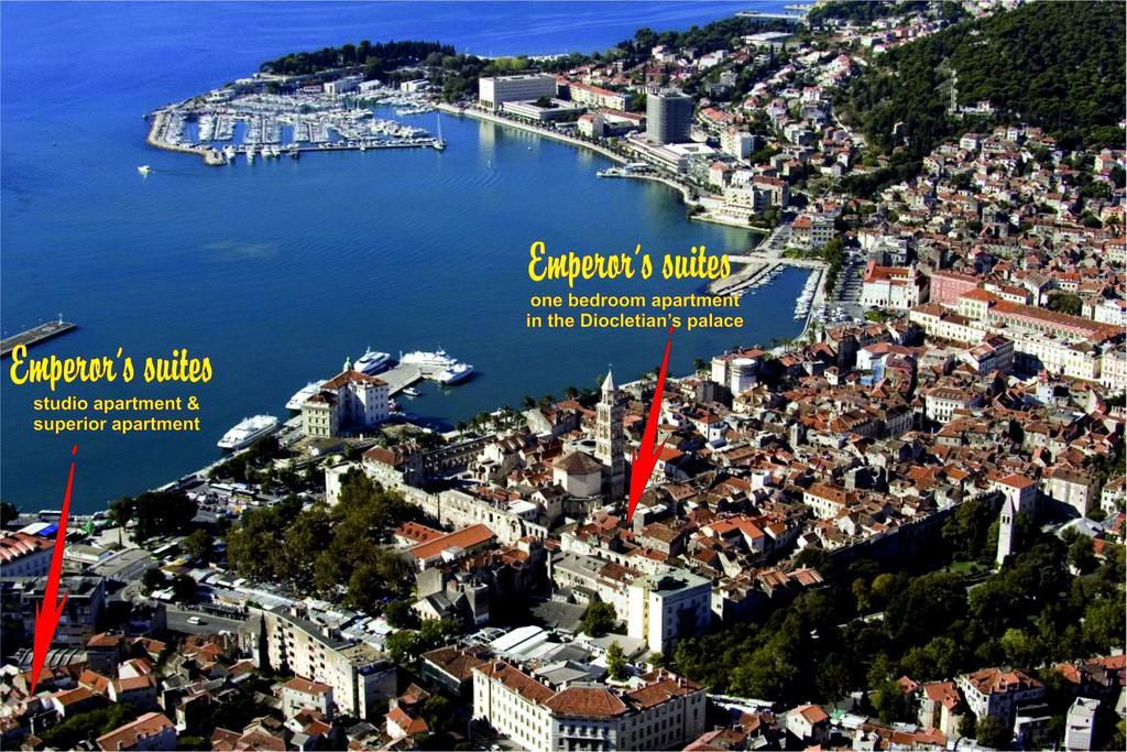 Emperor'S Suites Split Eksteriør billede